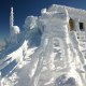 Die eingeschneite und frostüberzogene ehemalige Wetterwarte am Wendelstein, © Carolin Baumann Die eingeschneite und frostüberzogene ehemalige Wetterwarte am Wendelstein, © Carolin Baumann