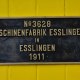 Typenschild Wendelsteinbahn, © Peter Hofmann Typenschild Wendelsteinbahn, © Peter Hofmann