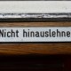 Fahrgastanweisung in der Nostalgie-Zahnradbahn, © Peter Hofmann Fahrgastanweisung in der Nostalgie-Zahnradbahn, © Peter Hofmann