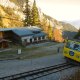Die Bedarfshaltestelle Mitteralm, © Claudia Hinz Die Bedarfshaltestelle Mitteralm, © Claudia Hinz
