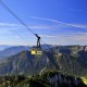 Die Wendelstein-Seilbahn mit Blick zur Talstation in Osterhofen, © Claudia Hinz Die Wendelstein-Seilbahn mit Blick zur Talstation in Osterhofen, © Claudia Hinz