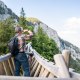 Aussichtsplattform Hölzerner Flügelschlag an der Mitteralm, © A. Mittermeier Aussichtsplattform Hölzerner Flügelschlag an der Mitteralm, © A. Mittermeier