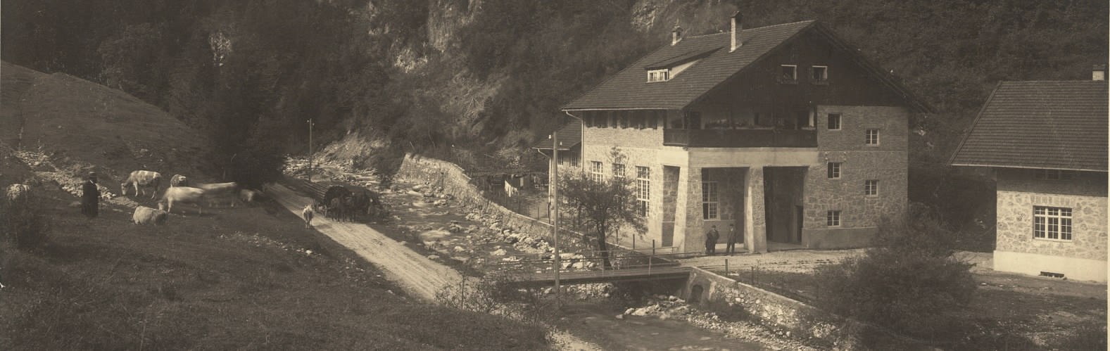 Erbaut 1910, zur Inbetriebnahme der Wendelstein-Zahnradbahn, © Archiv der Wendelsteinbahn GmbH