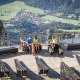 Sitzgruppe Dohle mit Blick auf den Talort Bayrischzell, © Thomas Kujat