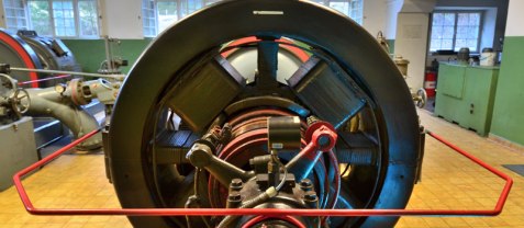 Turbine Wendelsteinbahn Energieerzeugung, &copy; Peter Hofmann