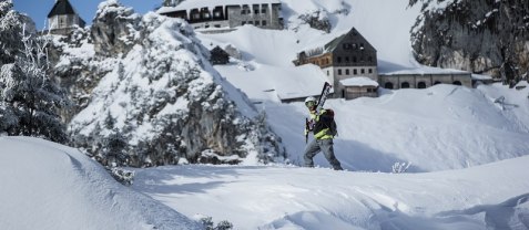 Skitourengeher im Skigebiet Wendelstein, &copy; Alpenregion Tegernsee-Schliersee e.V., Hansi Heckmair
