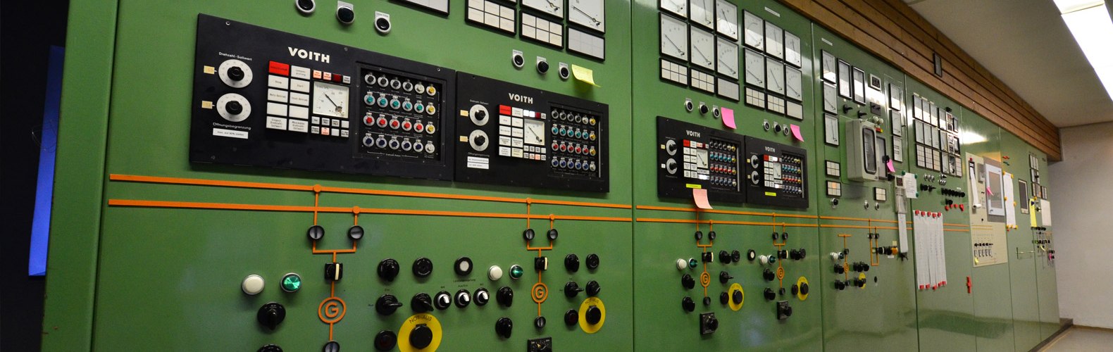 Schaltwarte Wasserkraftwerk Wendelsteinbahn, &copy; Wendelsteinbahn GmbH