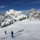 Skigebiet Wendelstein, Gipfelpanorama mit Skiabfahrt am Lacherlift, &copy; A. Prechtl