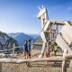 Kletterskulptur Trojanische Gams am Spielgel&auml;nde auf dem Wendelstein, &copy; Thomas Kujat