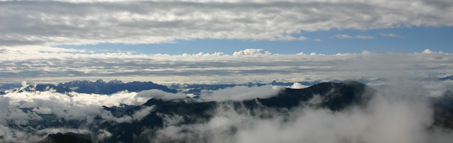 Zwischen den Wolken am Wendelstein, &copy; Carolin Baumann