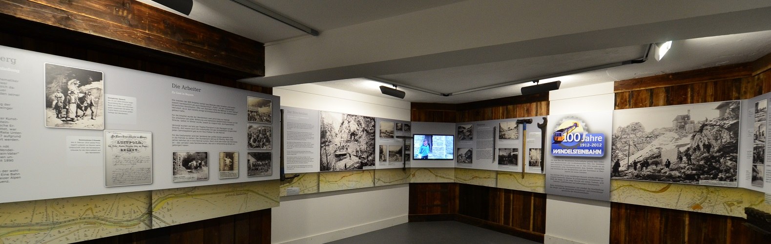 Jahrhundert-Ausstellung im UG des Wendelsteinhauses, &copy; Peter Hofmann