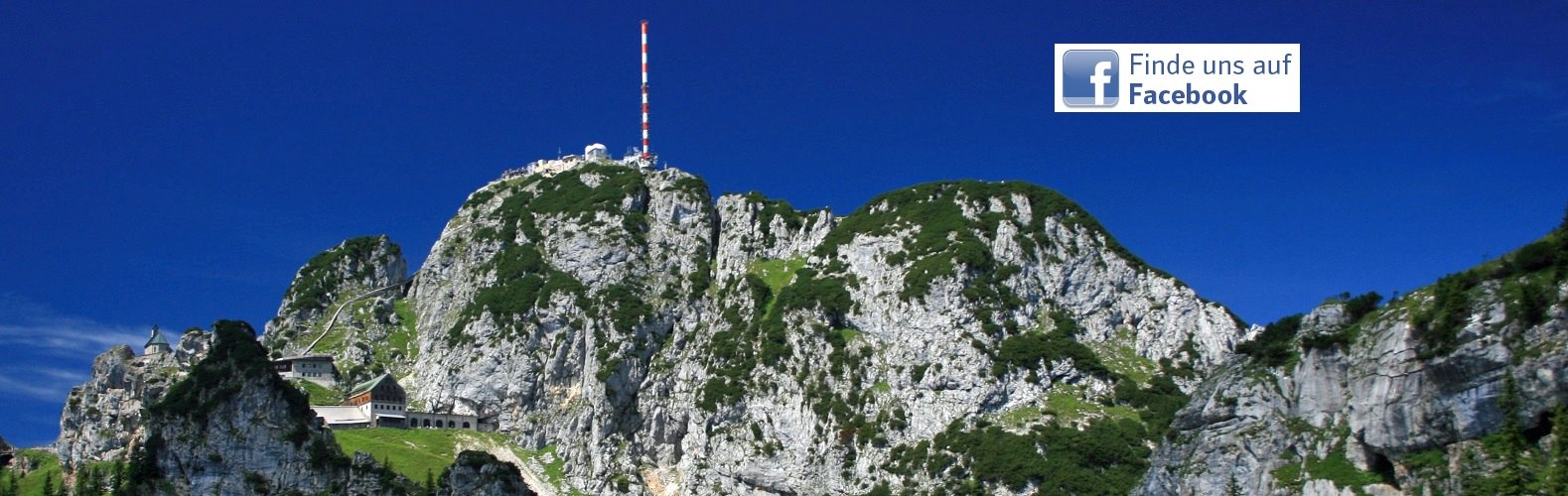 Gipfelmassiv und Bergstation Wendelstein aus Blickrichtung Osten, &copy; Claudia Hinz