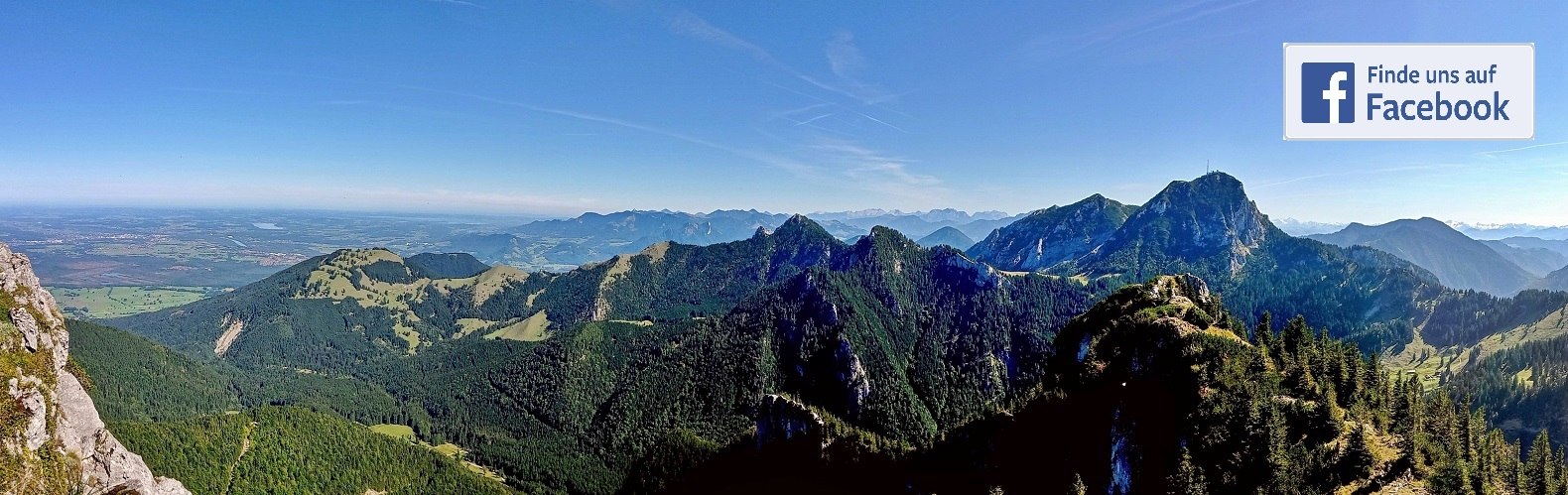 Wendelsteingipfel vom Breitenstein aus fotografiert, &copy; C. Hinz
