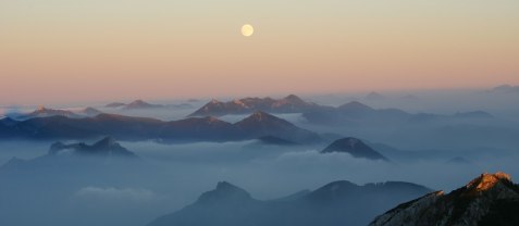 Vollmondabend am Wendelstein, &copy; Carolin Baumann