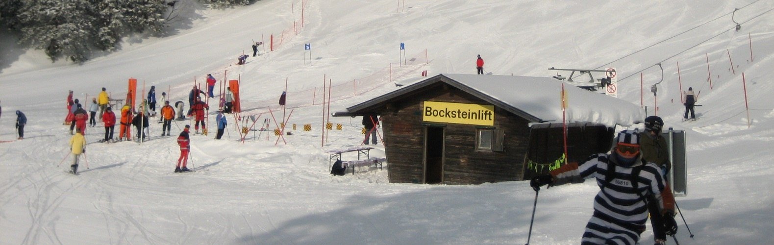 Skifasching am Wendelstein, Aufnahme vom Bereich Bocksteinlift, © Hans Vogt, Archiv der Wendelsteinbahn GmbH