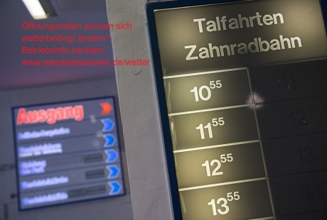 Fahrzeiten der Wendelsteinbahnen k&ouml;nnen sich wetterbedingt &auml;ndern, &copy; Chiemgau Tourismus e.V., Michael Namberger
