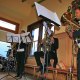 Bei ung&uuml;nstiger Witterung findet das Esbrassivo Konzert im Panoramarestaurant des Wendelsteinhauses statt, &copy; Claudia Hinz