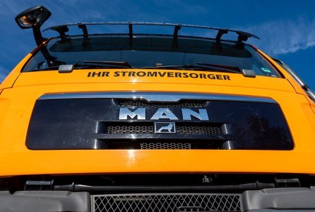 Fahrzeugfront Stromversorger, © Peter Hofmann