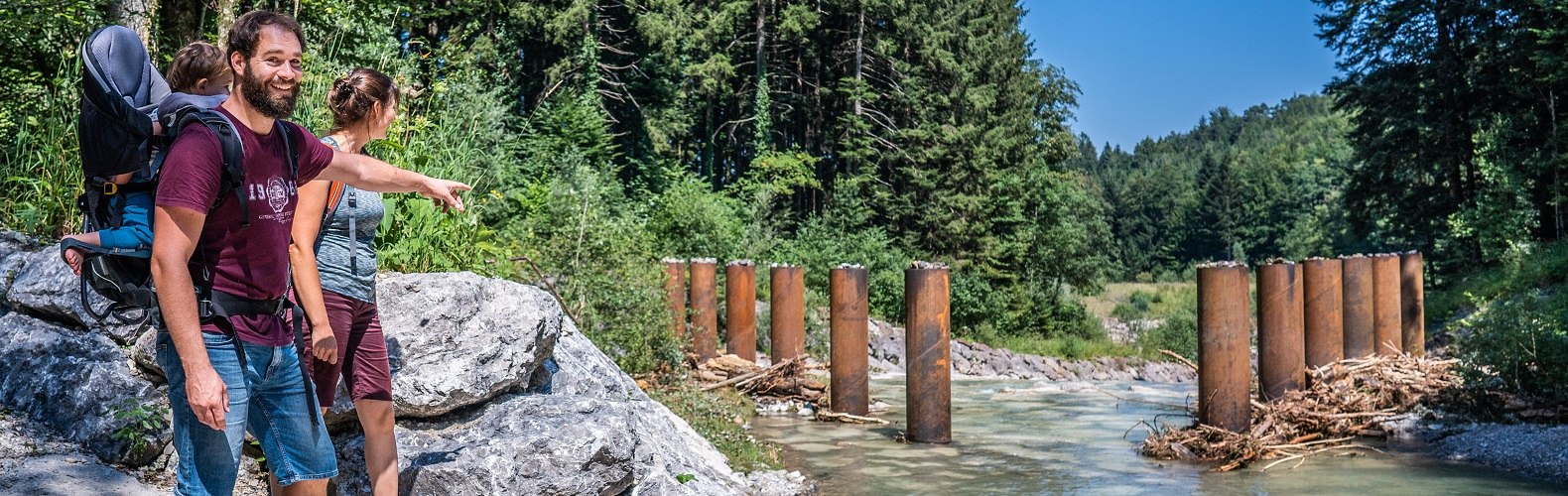 Am Jenbachweg zum Wendelstein geht es ums Thema Wasser, &copy; A. Mittermeier