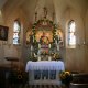 Altar in der Wendelsteinkirche, geschmückt für den Festgottesdienst zum Patrozinium, © Claudia Hinz