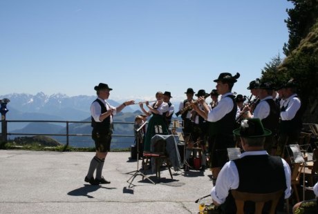 Standkonzert Musikkapelle Flintsbach am Wendelstein, &copy; Claudia Hinz
