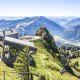Blick vom Gipfelweg zur Bergstation, © Thomas Kujat, Chiemgau Tourismus e.V.