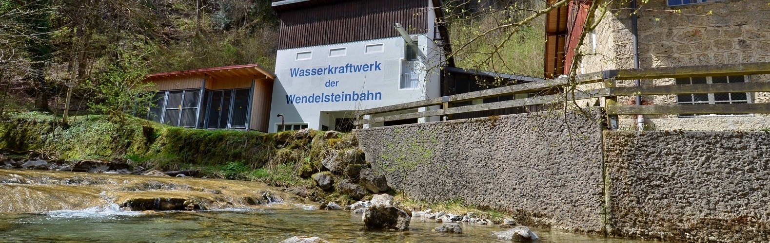 Das Wasserkraftwerk der Wendelsteinbahn an der Sudelfeldstraße, © Peter Hofmann