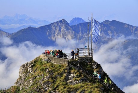 Aussichtsplattform Gacher Blick Wendelstein, &copy; Claudia Hinz