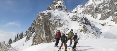Skigebiet Wendelstein - f&uuml;r viele einheimische Familien ein Top-Ausflugsziel, &copy; Chiemgau Tourismus e.V. / Michael Namberger