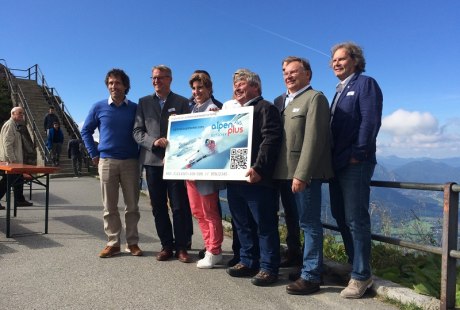Alpen Plus Pressekonferenz am Wendelstein, &copy; Wendelsteinbahn GmbH