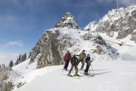 Skigebiet Wendelstein - f&uuml;r viele einheimische Familien ein Top-Ausflugsziel, &copy; Chiemgau Tourismus e.V. / Michael Namberger