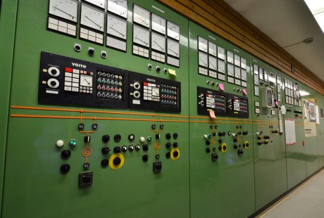 Schaltwarte Wasserkraftwerk Wendelsteinbahn, &copy; Peter Hofmann