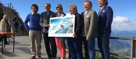 Alpen Plus Pressekonferenz am Wendelstein, &copy; Wendelsteinbahn GmbH